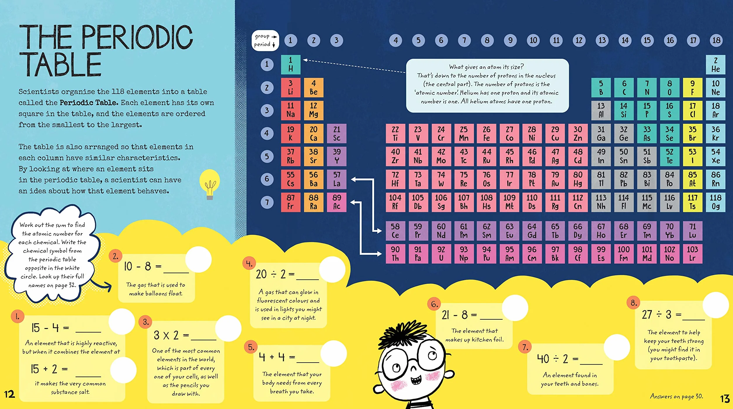 Chemistry Activity Book: Activities About Atoms, Elements and Chemicals!