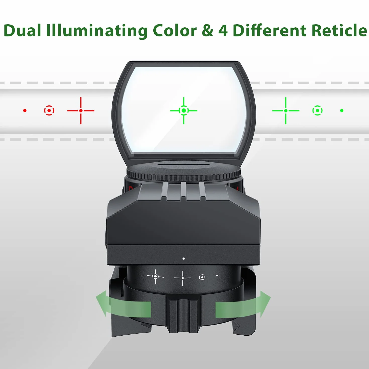 Paike Red Dot Reflex Kolimator Szyna 11 mm