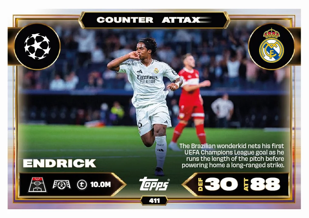 Topps UCC Match Attax 2025/26 – Mega Tin – Spartans – zawiera 45 kart Match Attax Plus 3 ekskluzywne karty Gladiators LE.