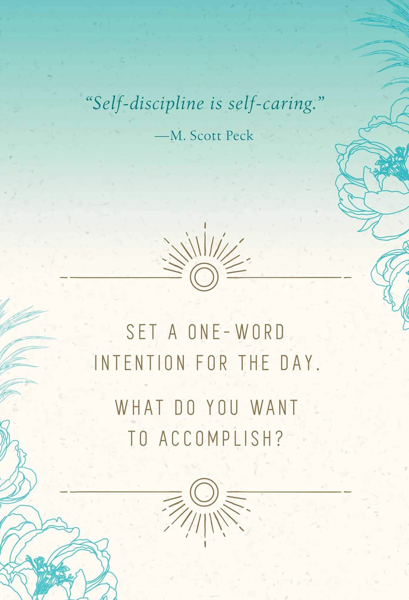 Self-Care: Inspirational Card Deck and Guidebook