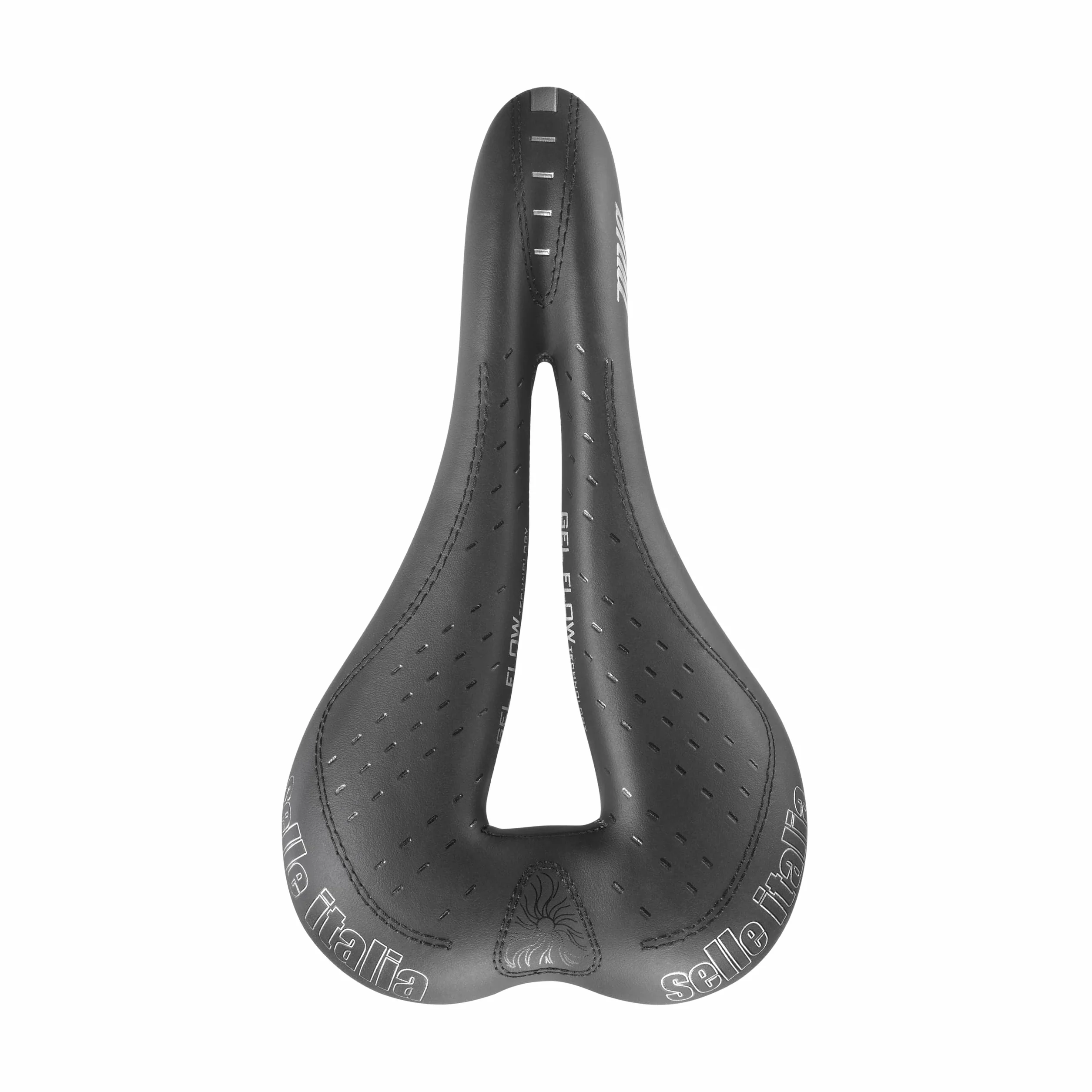 Selle Italia DIVA Gel Flow Racing Siodełko Rowerowe Damskie Czarny Rozmiar L2