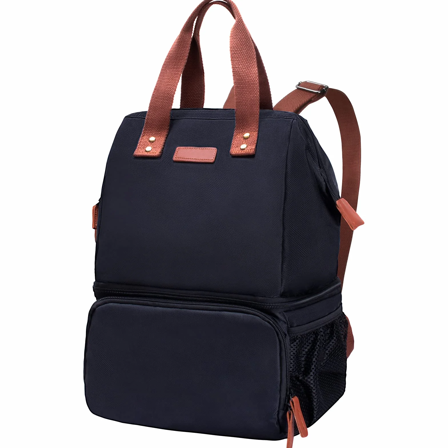 Torba termoizolacyjna, ZATOGOO 20 l torba termiczna plecak dwuwarstwowy izolowana torba na lodówkę torba termiczna duży izolowany termiczny plecak na lunch torba termiczna na plażę piknik kemping