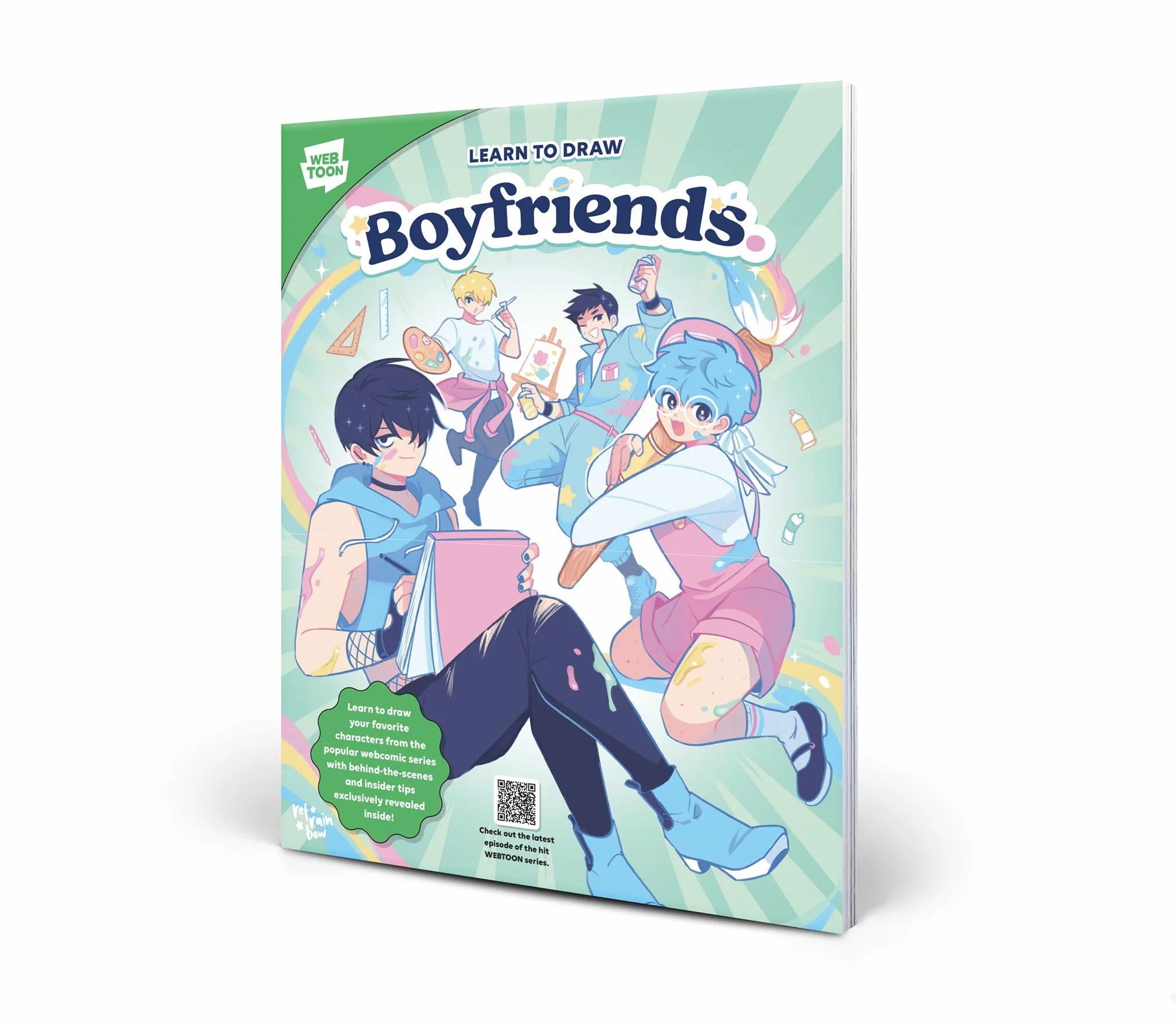Learn to Draw Boyfriends.: Learn to Draw Your Favorite Characters from the Popular Webcomic Series with Behind-The-Scenes and Insider Tips Exclusively Revealed Inside!