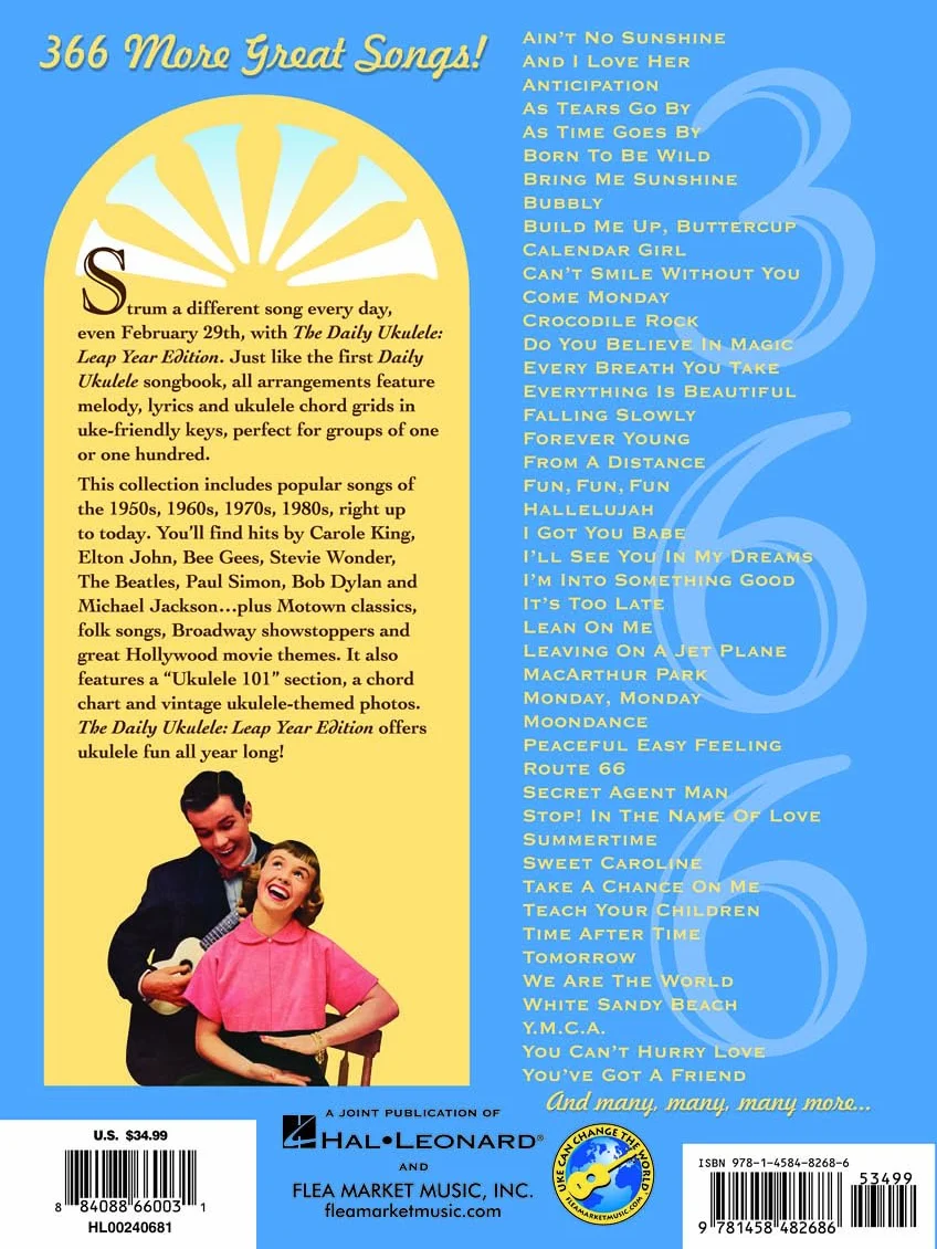 The daily ukulele - leap year edition: 366 More Great Songs for Better Living