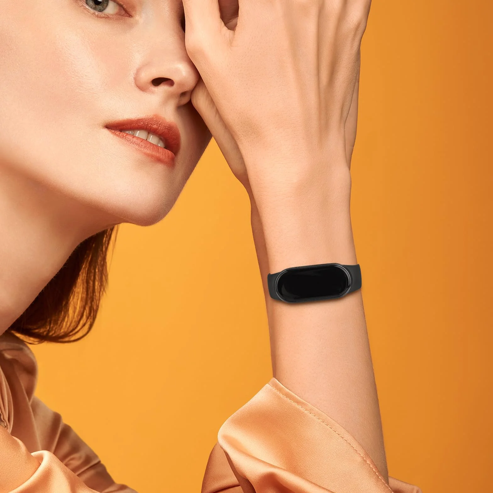 Mugust 2 sztuki bransoletek do Xiaomi Mi Band 8/Xiaomi Mi Band 9, miękki silikon, oddychający, zapasowy pasek do Xiaomi Mi Band 9 / Xiaomi Mi Band 8
