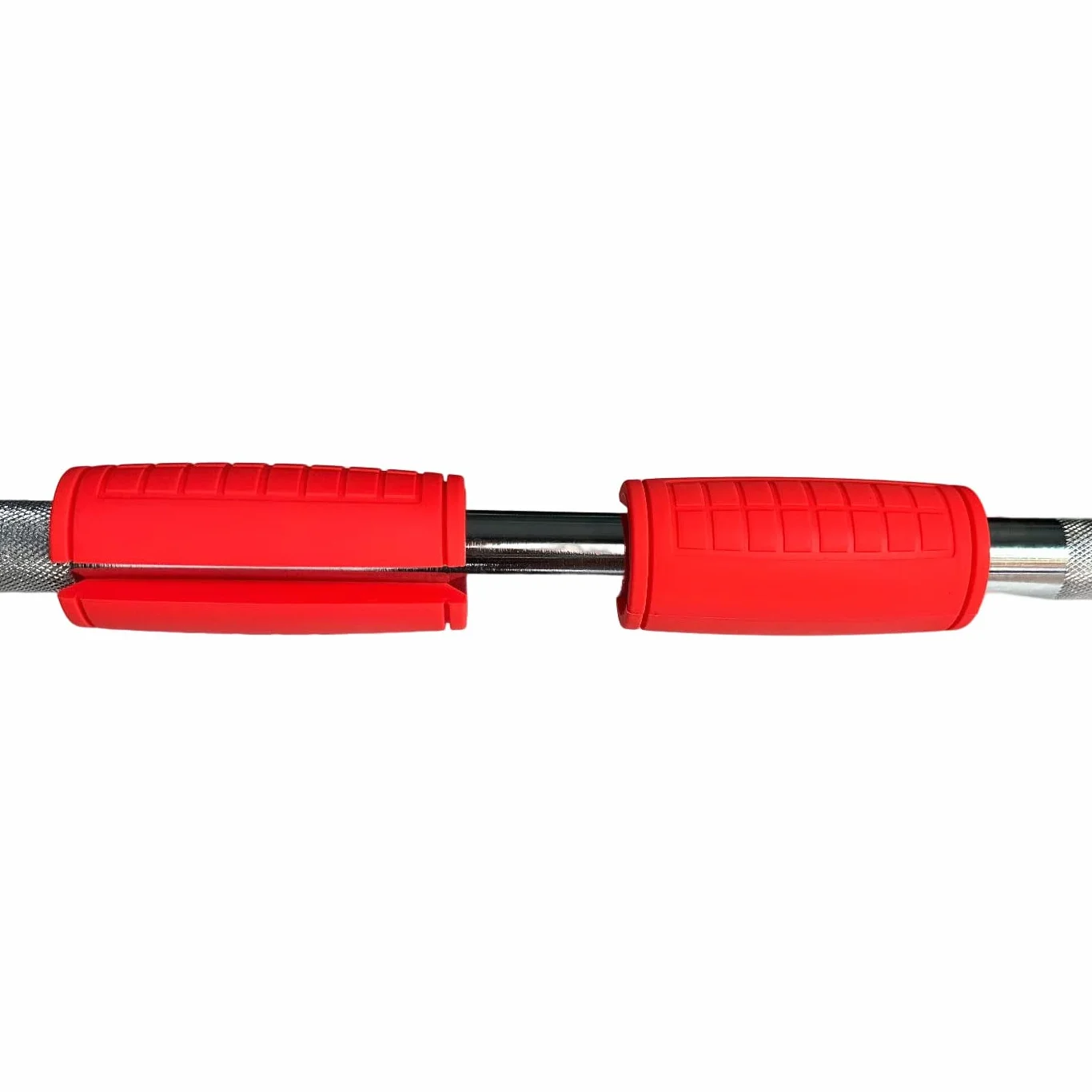 Qiban Gruby adapter do drążka do podciągania, uchwyty do ciężarów pasują do standardowej sztangi - uchwytów hantli, silikonowe gumowe uchwyty do sztangi do podnoszenia ciężarów i treningu fitness