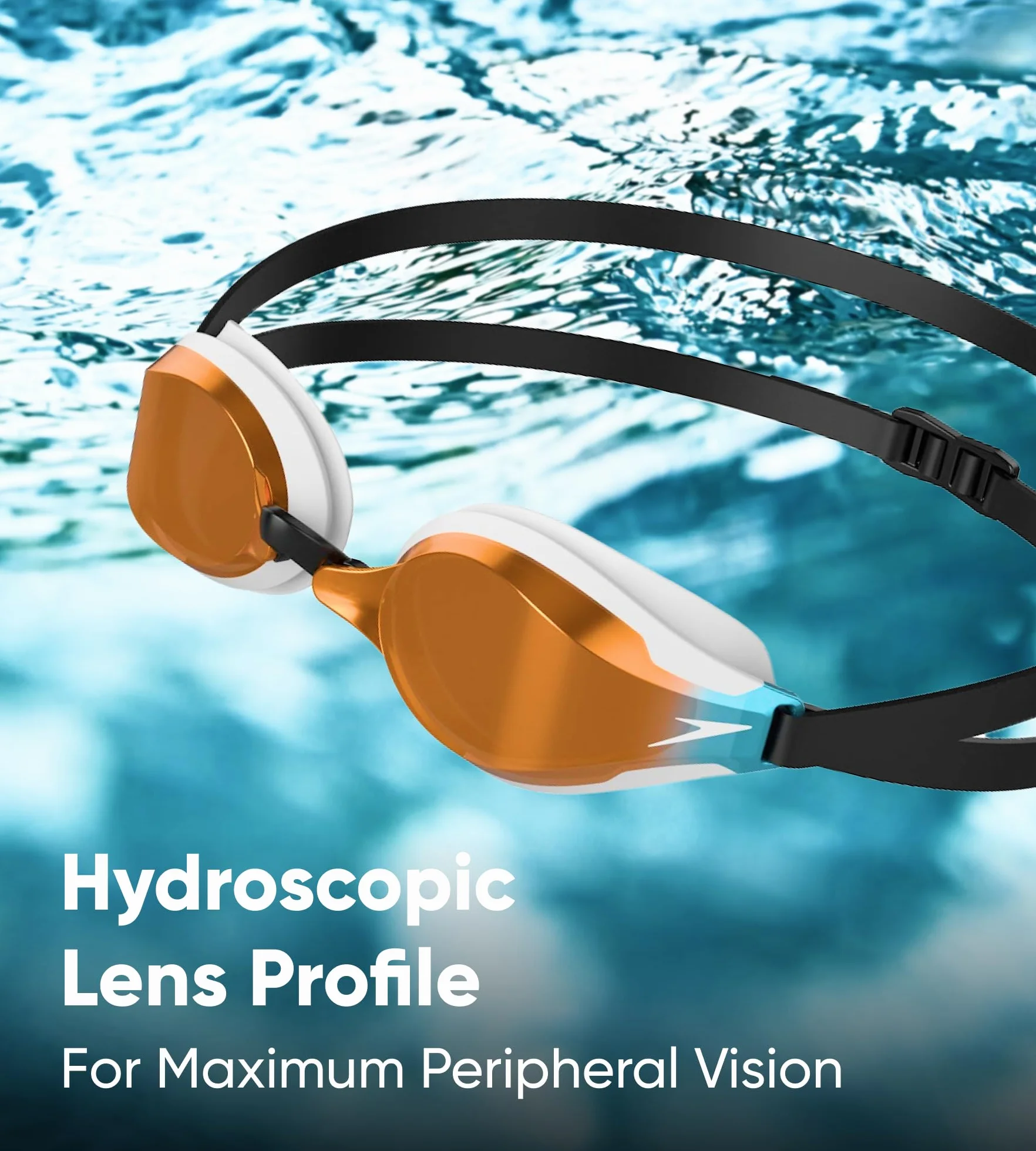 Speedo Unisex Fastskin Speedsocket 2 Mirror okulary do pływania dla dorosłych