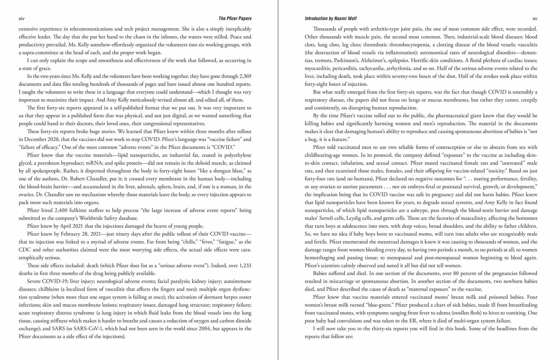 The Pfizer Papers: Pfizer's Crimes Against Humanity