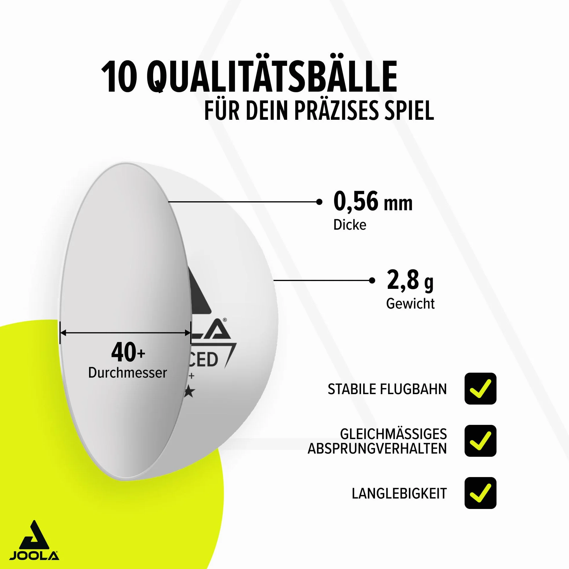 Joola Uniseks Family 54810 Rakietka, Wielokolorowy, 25,9 x 15,4 x 2,4 cm; 220 g