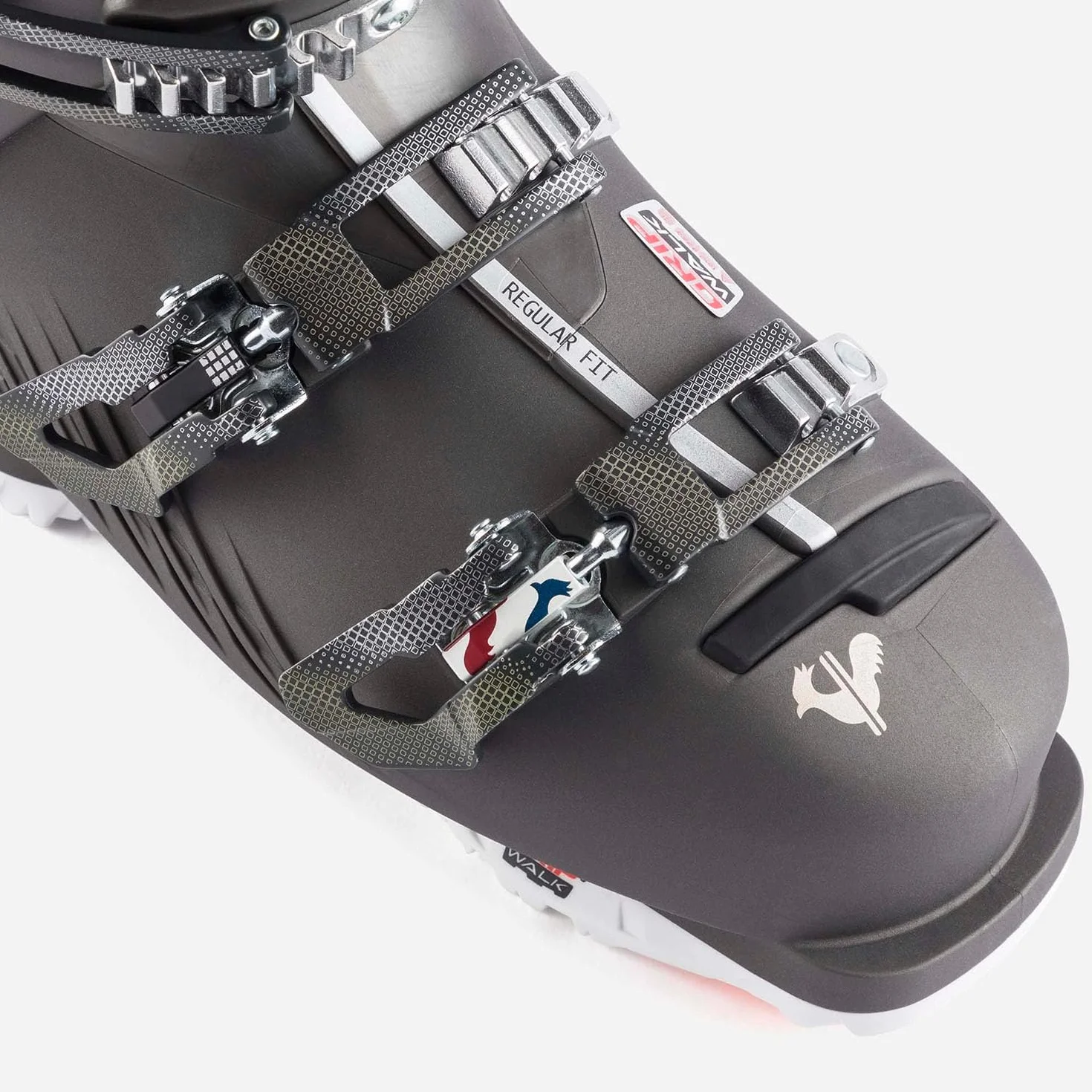 Rossignol - Damskie buty narciarskie Pure Heat Gripwalk Gold Grey - Rozmiar 36 - Szary