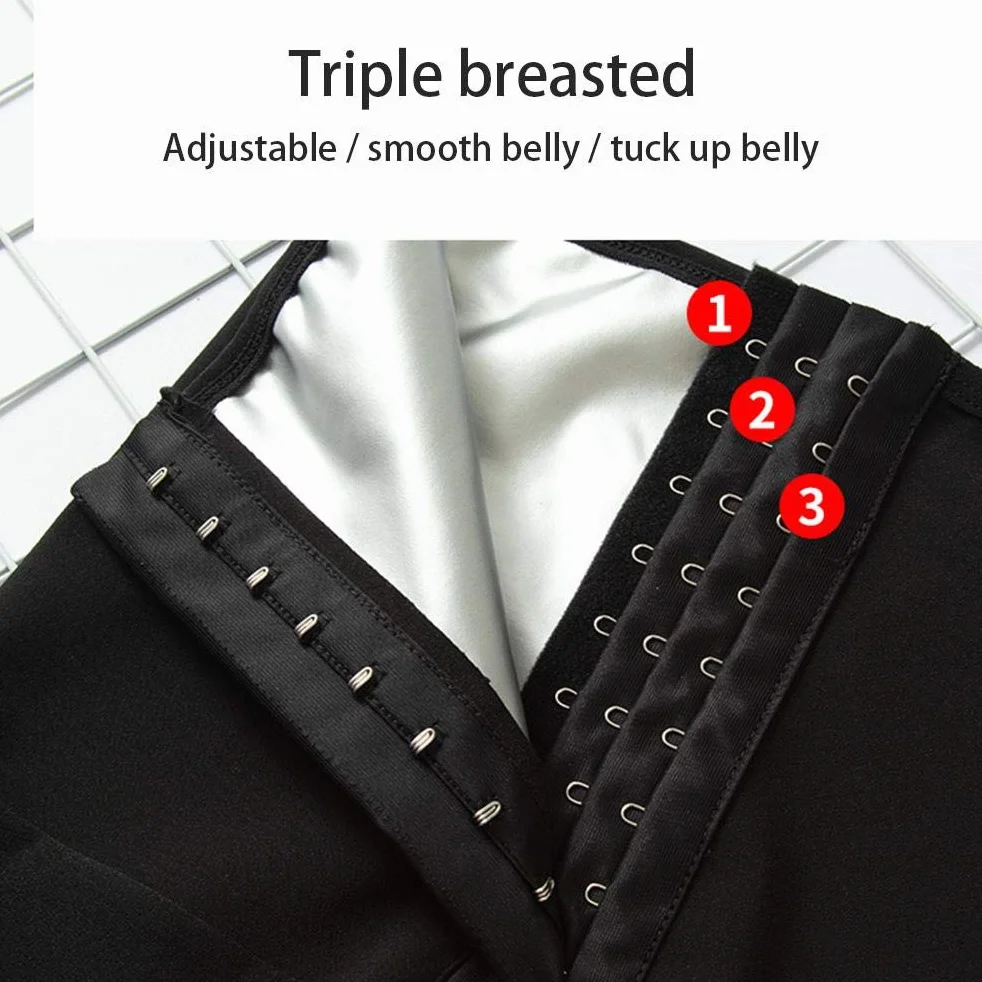 Damskie spodnie do sauny Body Shaper wyszczuplające legginsy treningowe wysoka talia Capri termiczne elastyczne