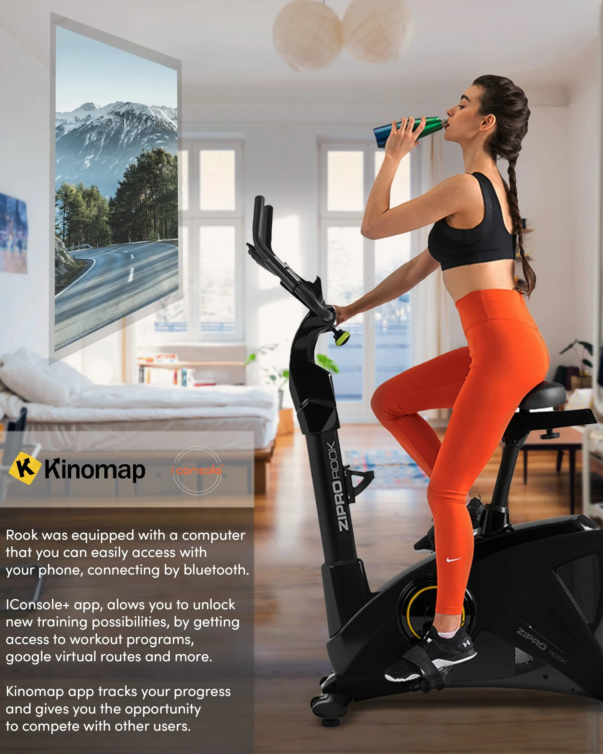 Zipro Rook Rower treningowy ergometr magnetyczny do 150 kg