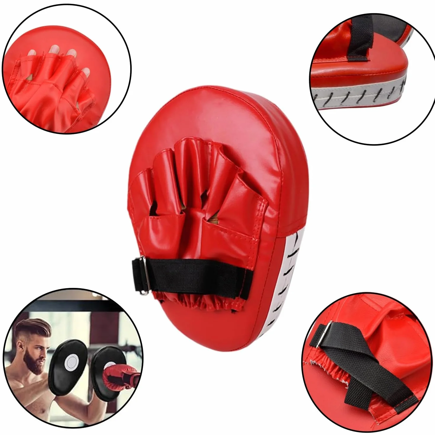LATRAT 1 para pianek do gry w piłkarzyki, kickboxing, do Muay Thai Karate Taekwondo Martial Arts