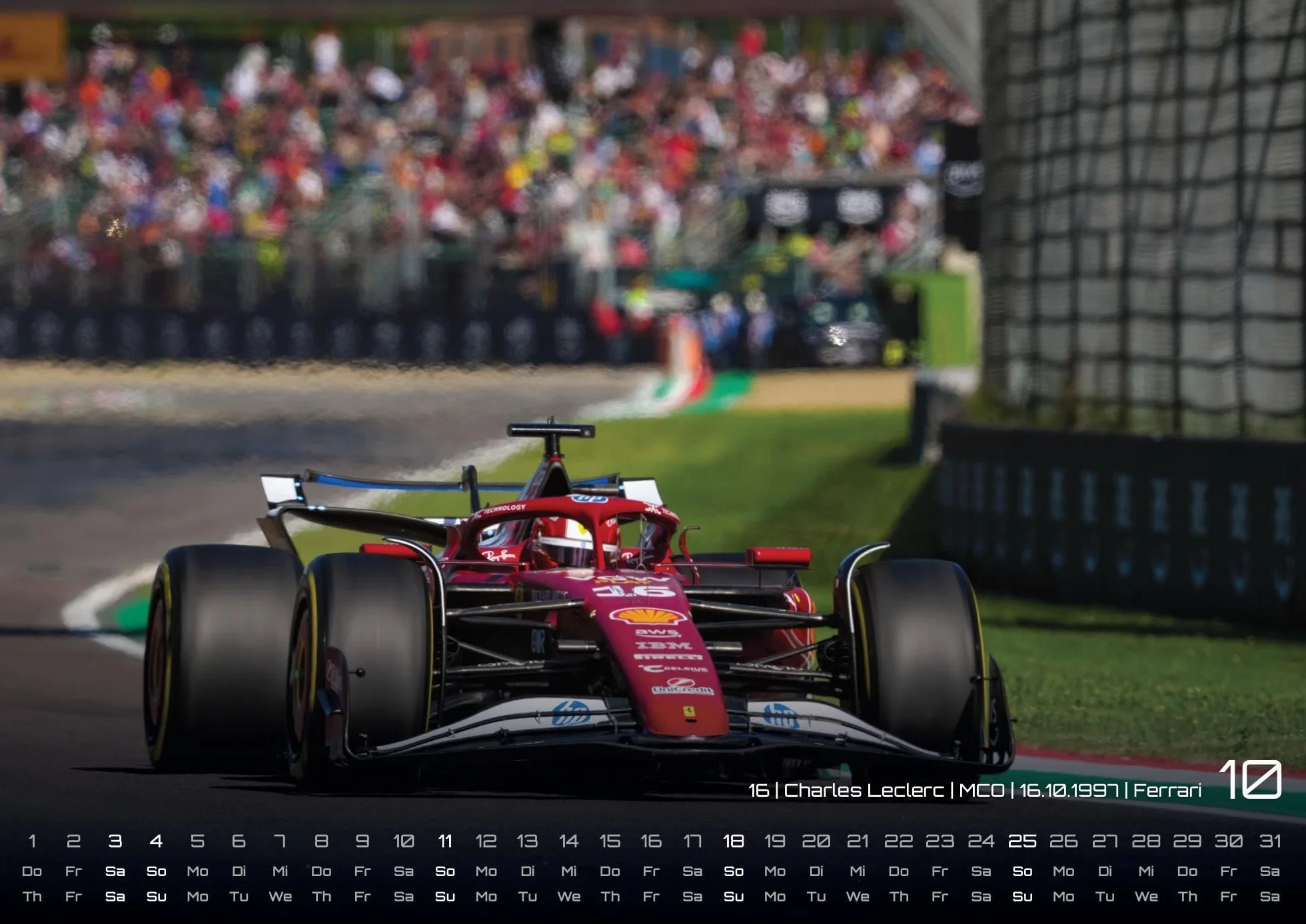 Formel 1 - Grand Prix - 2026 - F1 Kalender DIN A3: Der Wandkalender für alle Fans der Königsklasse auf vier Rädern für das Jahr 2026 im Format DIN A3 (ca. 42 x 30 cm)!