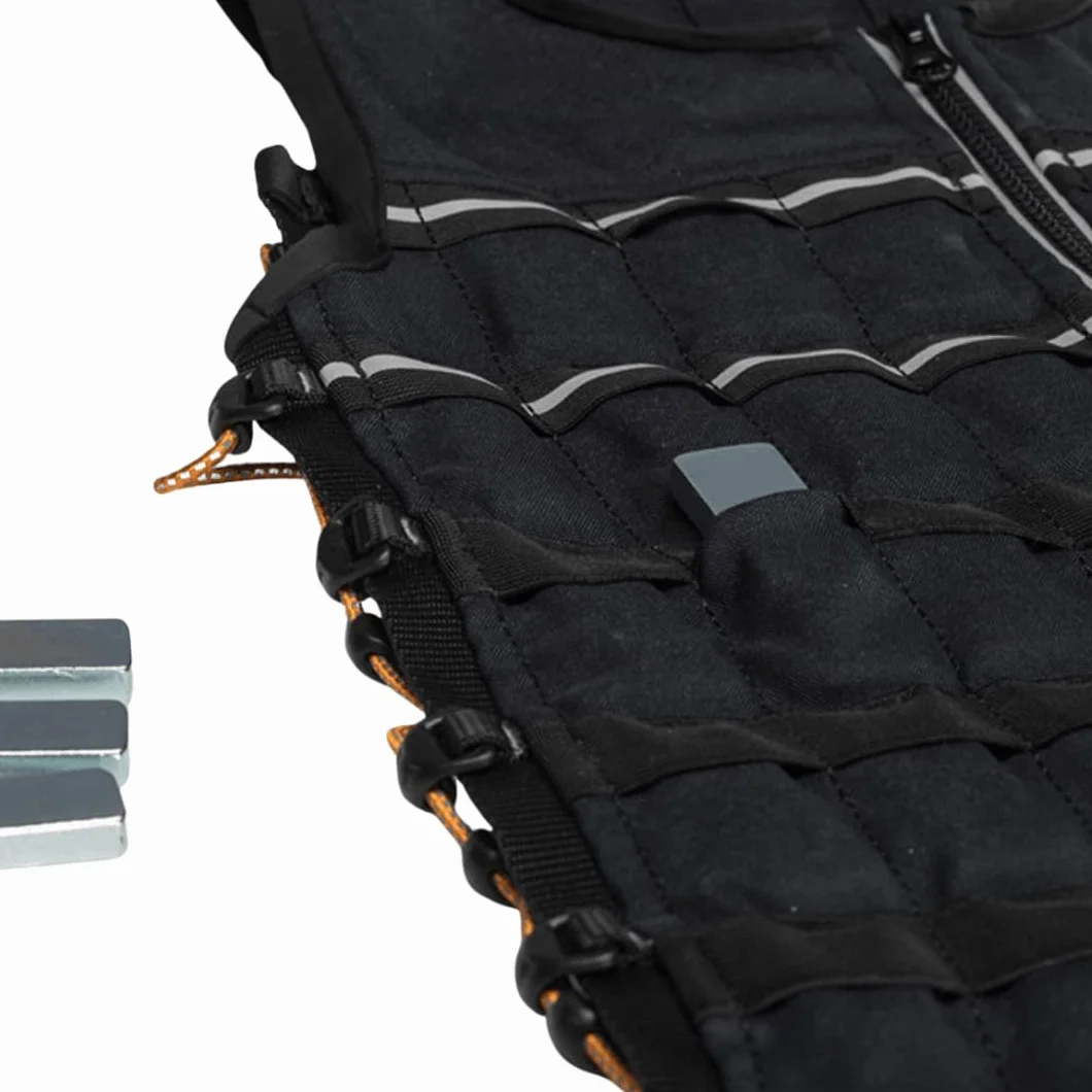 Hyperwear Hyper Vest ELITE kamizelka obciążeniowa CORDURA® zamek błyskawiczny stalowe obciążniki do biegania