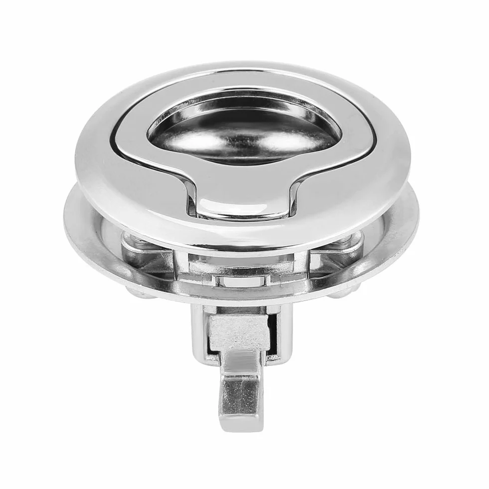 Fydun Flush Pull Lock ze stali nierdzewnej Zatrzask Blokada suwaka do RV Marine Boat