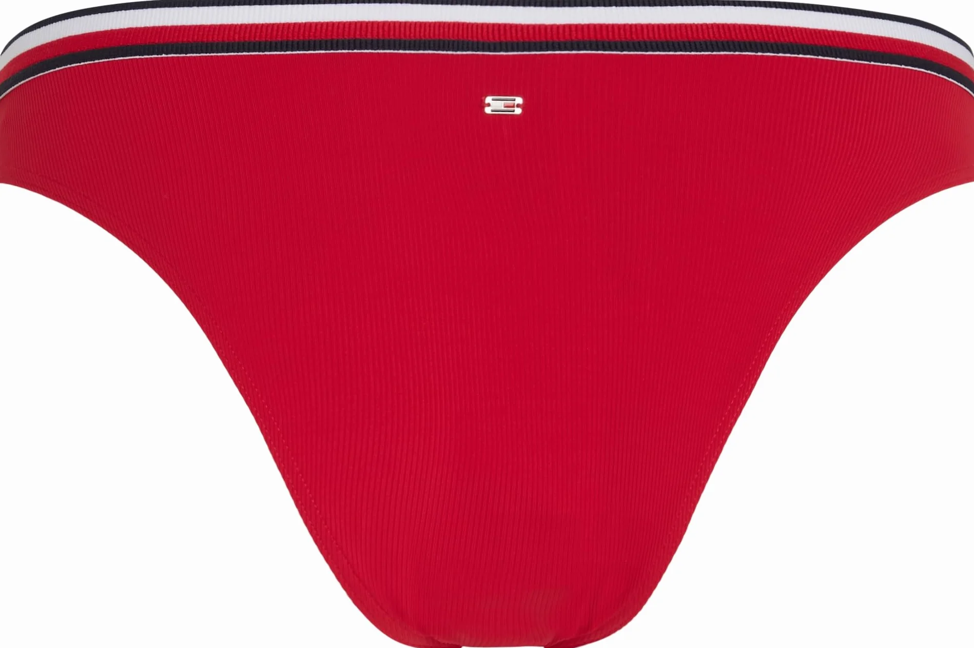 Tommy Hilfiger Damskie spodnie bikini Cheeky High Leg Sport Czerwony L