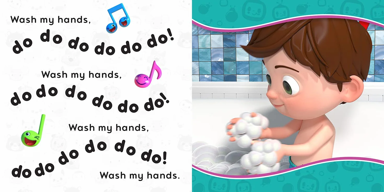 CoComelon Sing-Song: Bath Song: Enjoy bath time with this fun illustrated board book for children aged 1, 2, 3 and 4 years