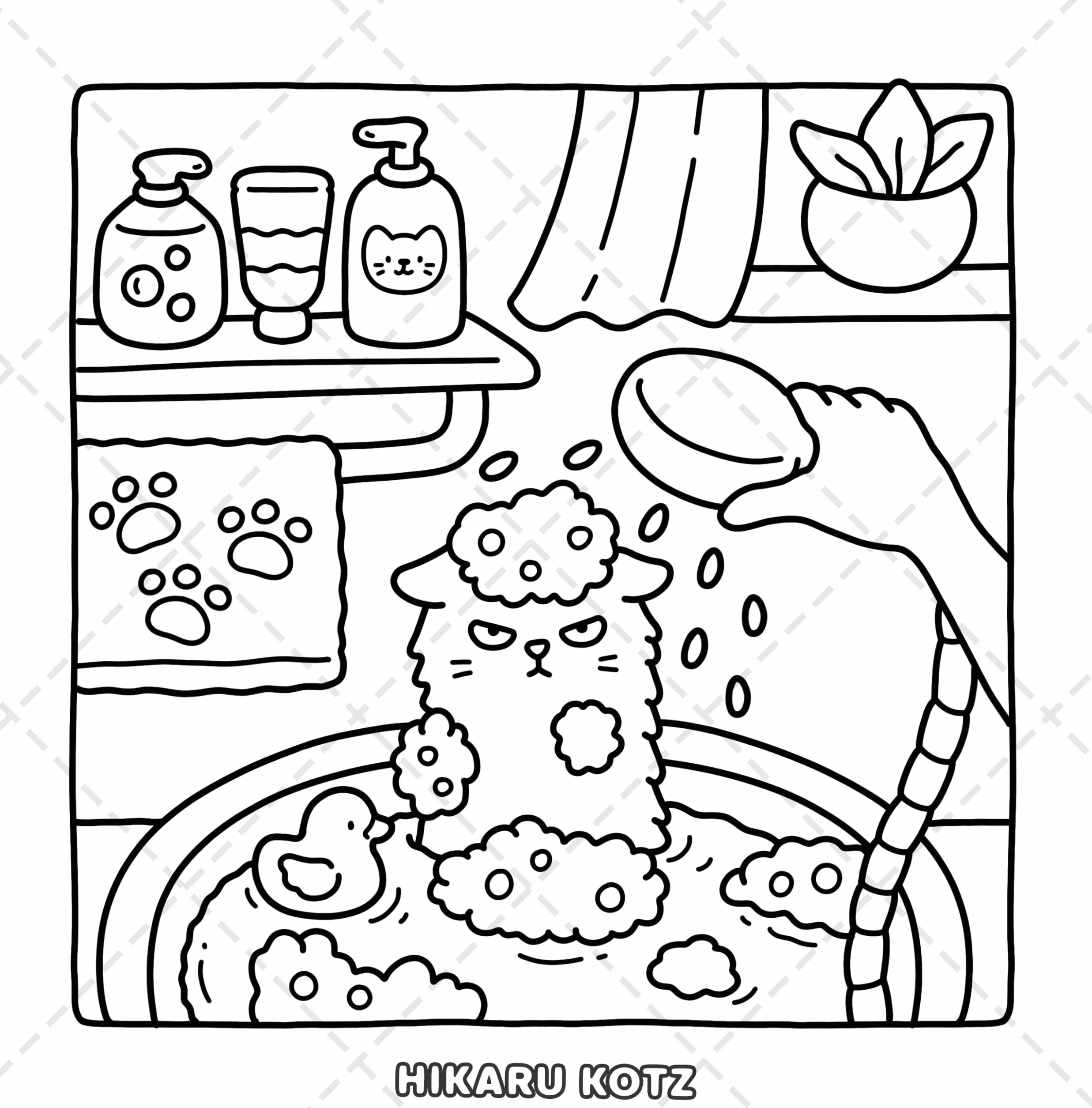 Naughty Cats: Cattitude Coloring Book for Adults and Teens