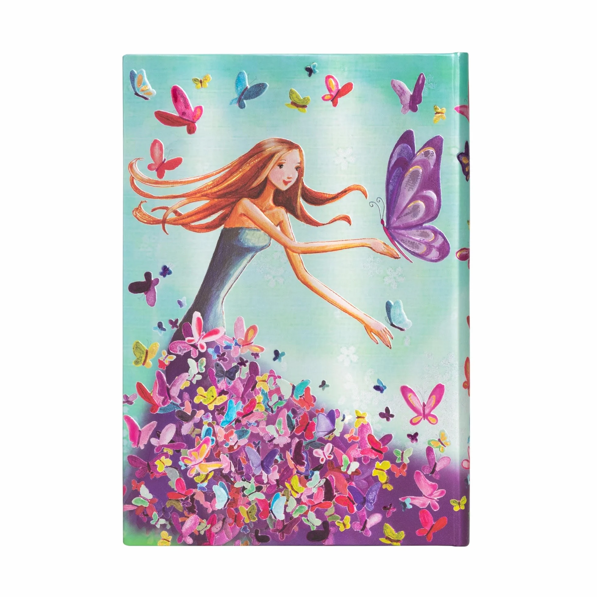 Paperblanks - Summer Butterflies - Mila Marquis Collection - Midi - Lined - Elastic Band Closure - 120 Gsm