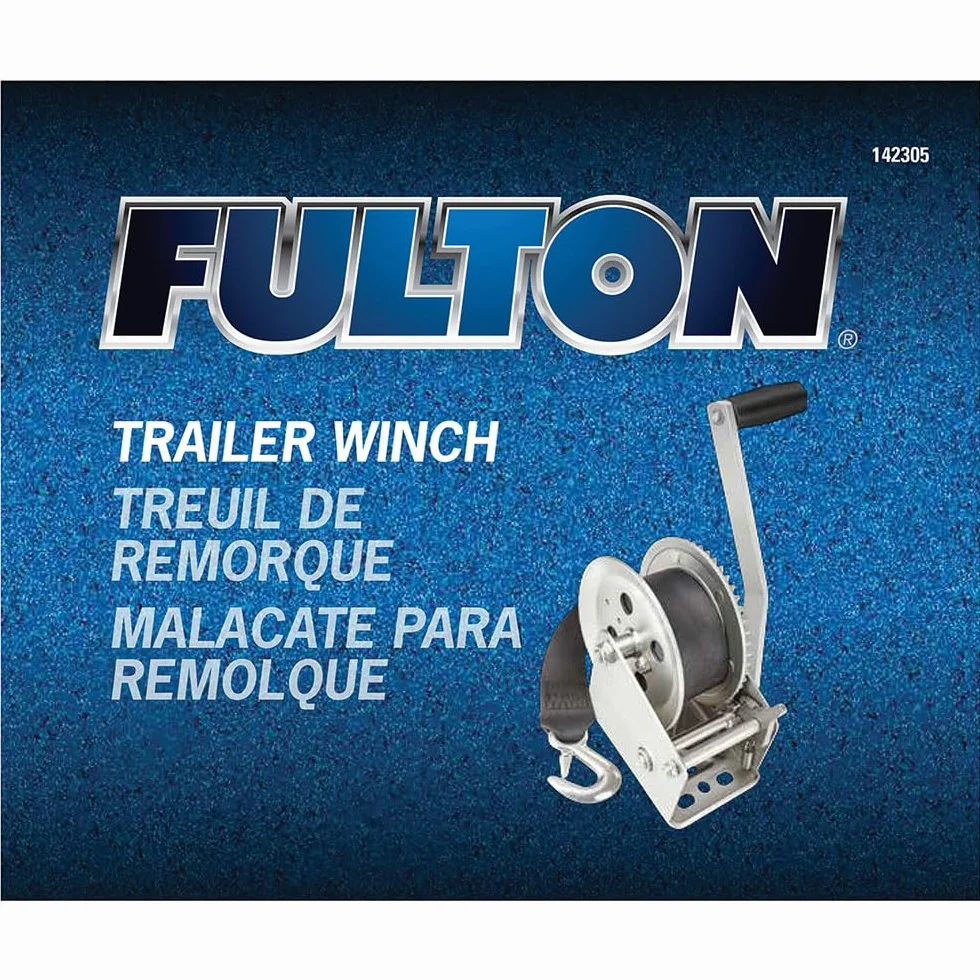 Fulton 142305 Wciągarka jednobiegowa z paskiem 20' 816.5 kg