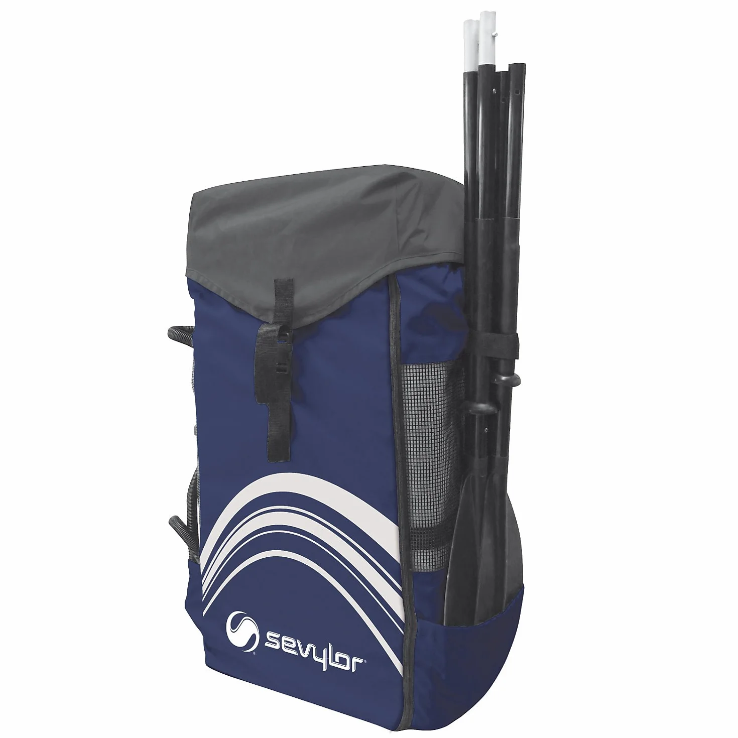 Sevylor Torba do Przenoszenia Sprzętu Kajakowego Quickpak, Czarny/Ciemnoniebieski, 130 l