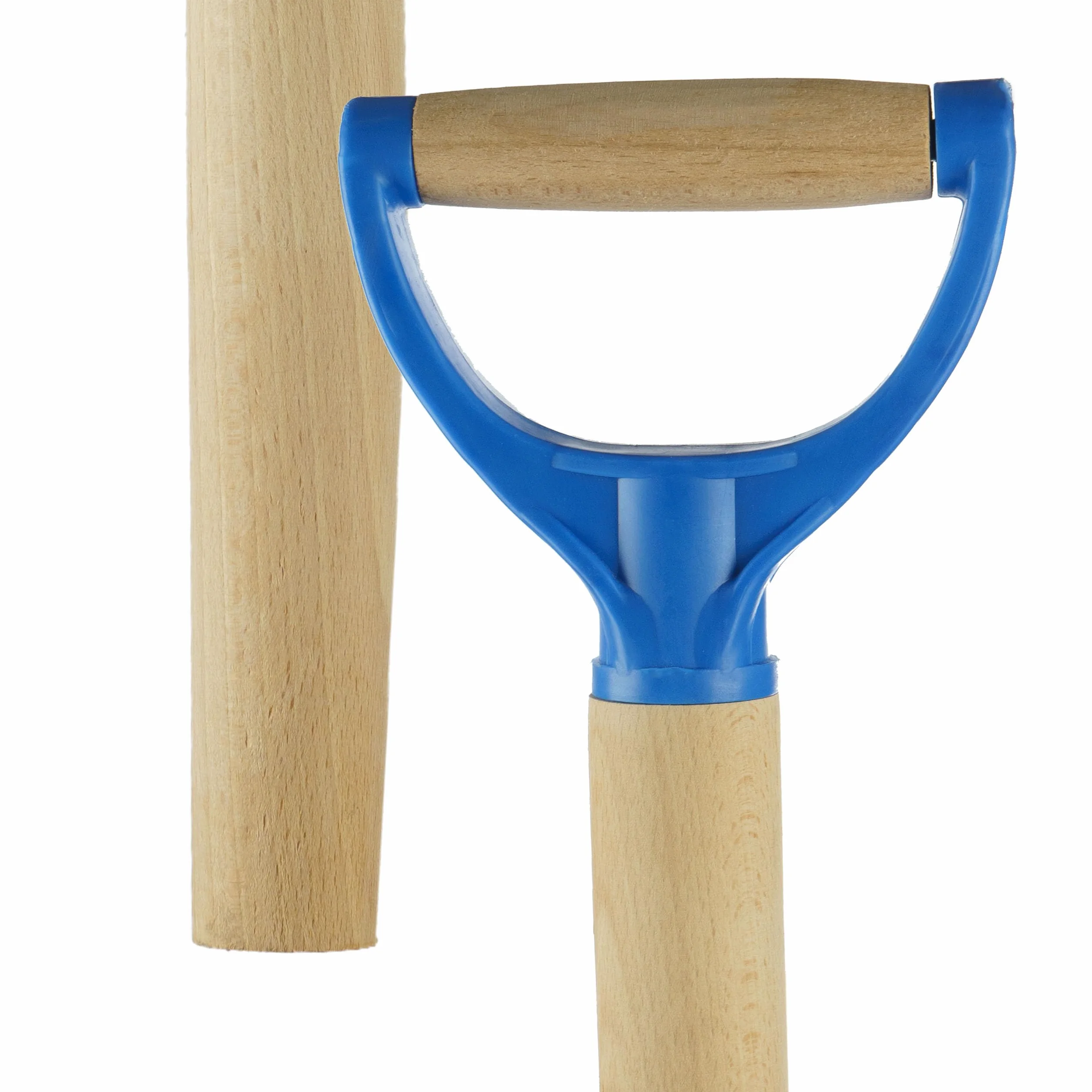 Trzonek Drewniany 100 cm, Styl do Łopaty, Szpadla, Trzon z Drewna Bukowego z Rączką, Trwały i Wytrzymały Trzon Wymienny Styl Trzon Kij Do Szpadla ("Y", plastik, 100 cm)