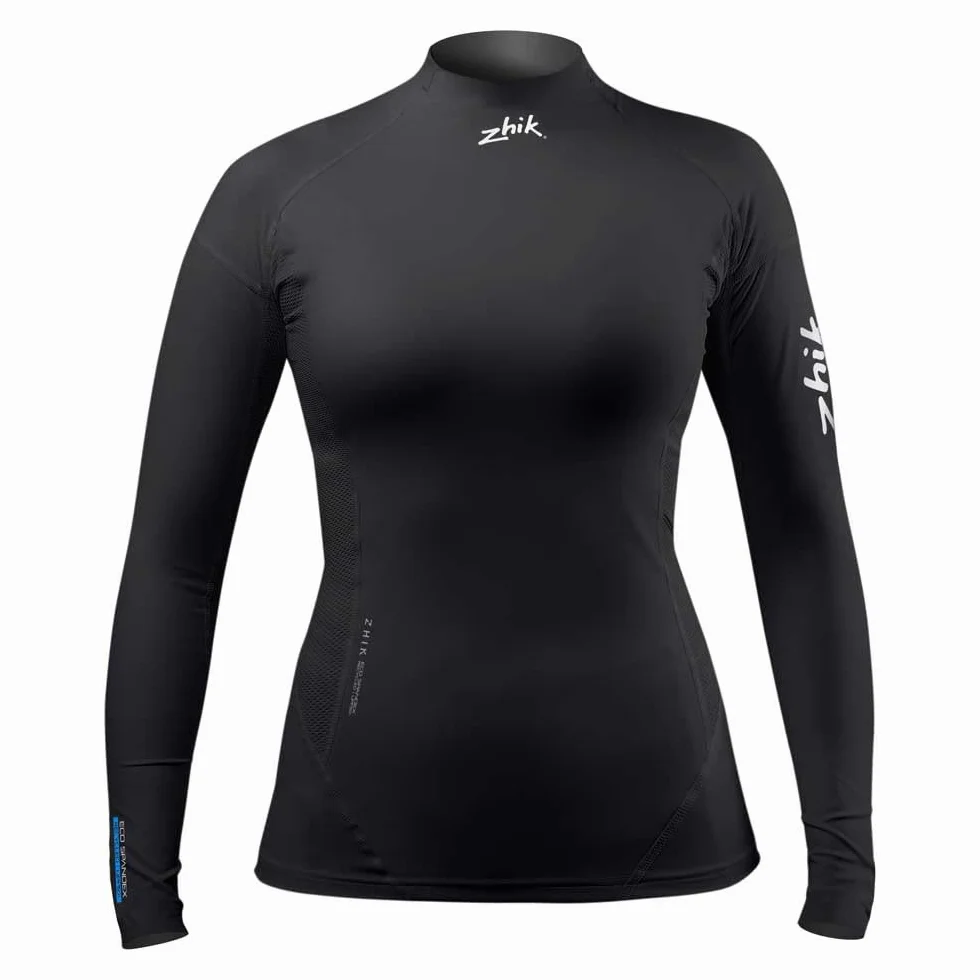 DISMARINA PLASTIMO Eco Spandex Top L/S Blk w-XS 70844