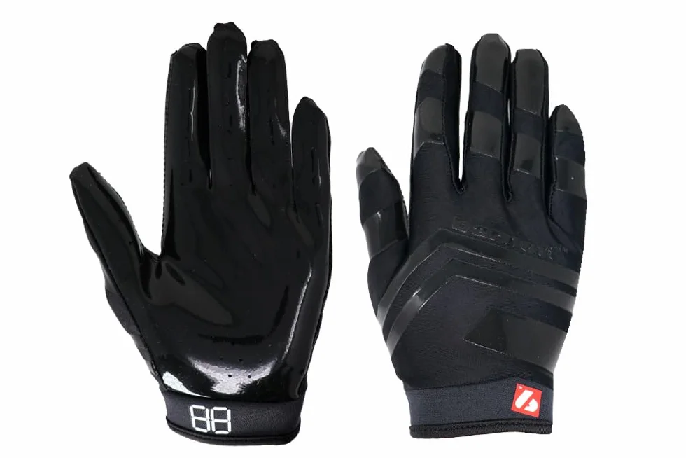 BARNETT FRG-03 Odbiornik rękawice do futbolu amerykańskiego, Pro, czarne