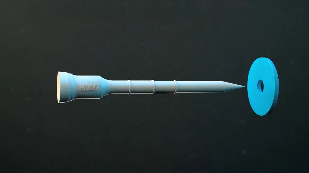 LIGNUM Golf Tee 72mm biała