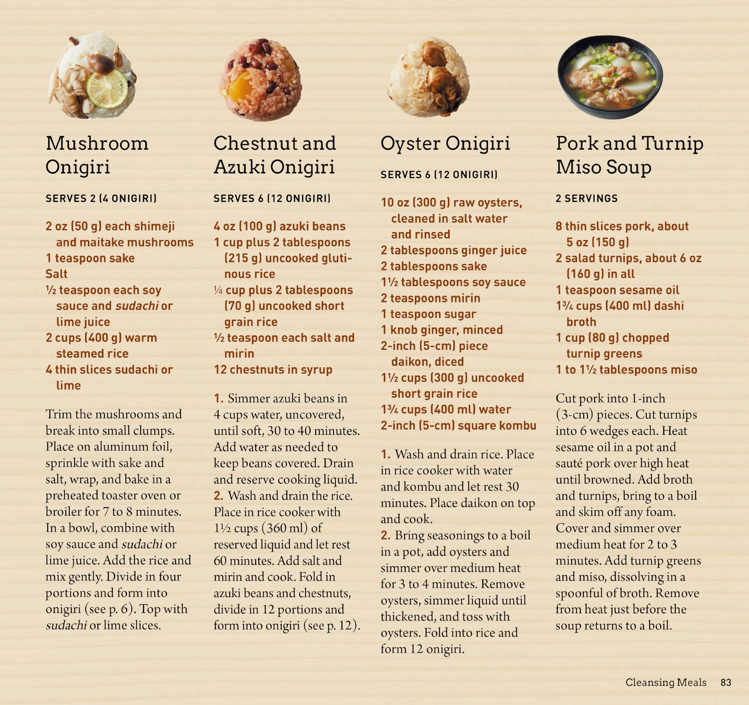Onigiri Rice and Miso Soup - The Perfect Pairing: Delicious Japanese Superfoods for Health (with 100 Homestyle Recipes)
