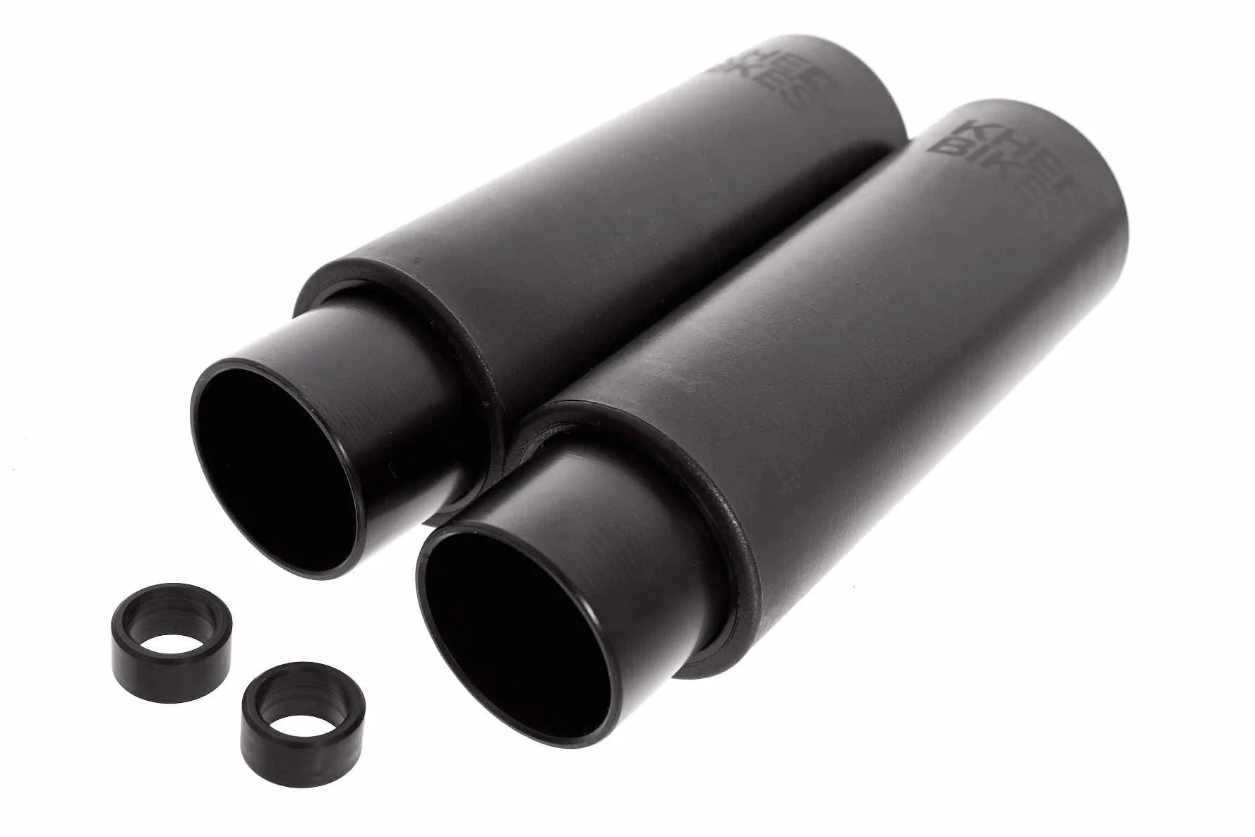 KHE 2ND PRO BMX Pegs CrMo rdzeń z włókna nylonowego 10 mm 14 mm czarny para