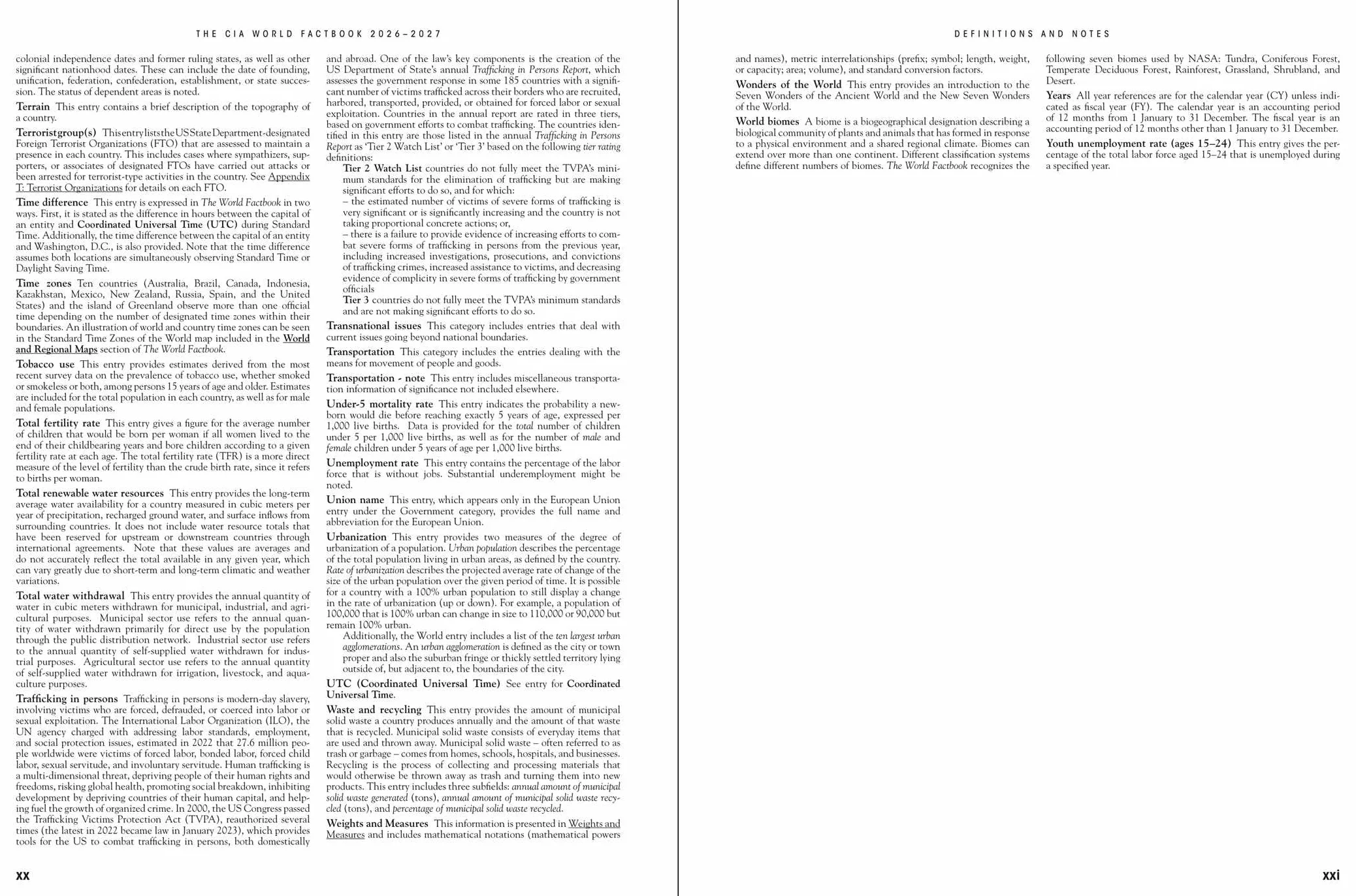 The CIA World Factbook 2026-2027