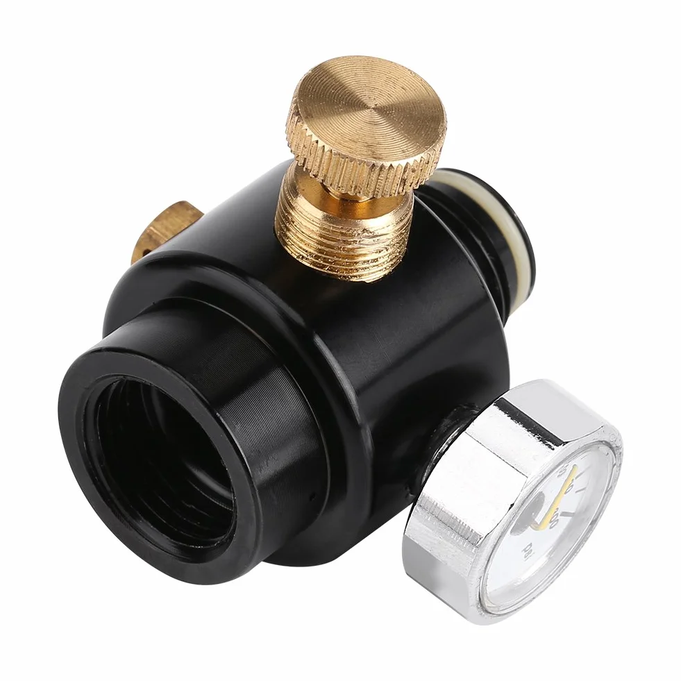 Regulator Paintball Stal Stopowa CO2 Sprężonego Powietrza Ciśnienie Wyjściowe 0-300 Psi