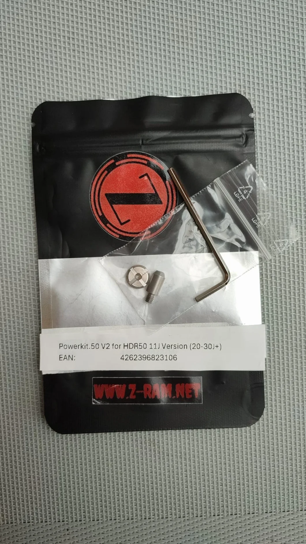 Powerkit.50 dla HDR50, zawór eksportowy, maksymalna moc dla wersji 11J (20-30J+)