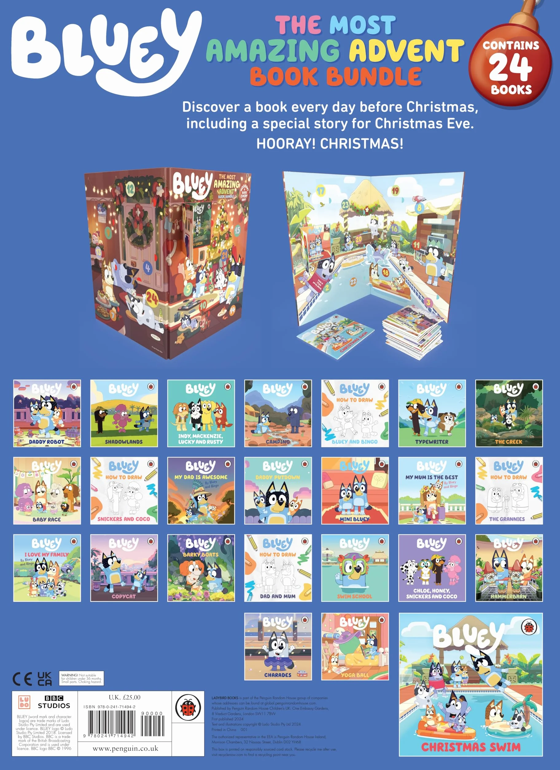 Bluey: The Most Amazing Advent Book Bundle