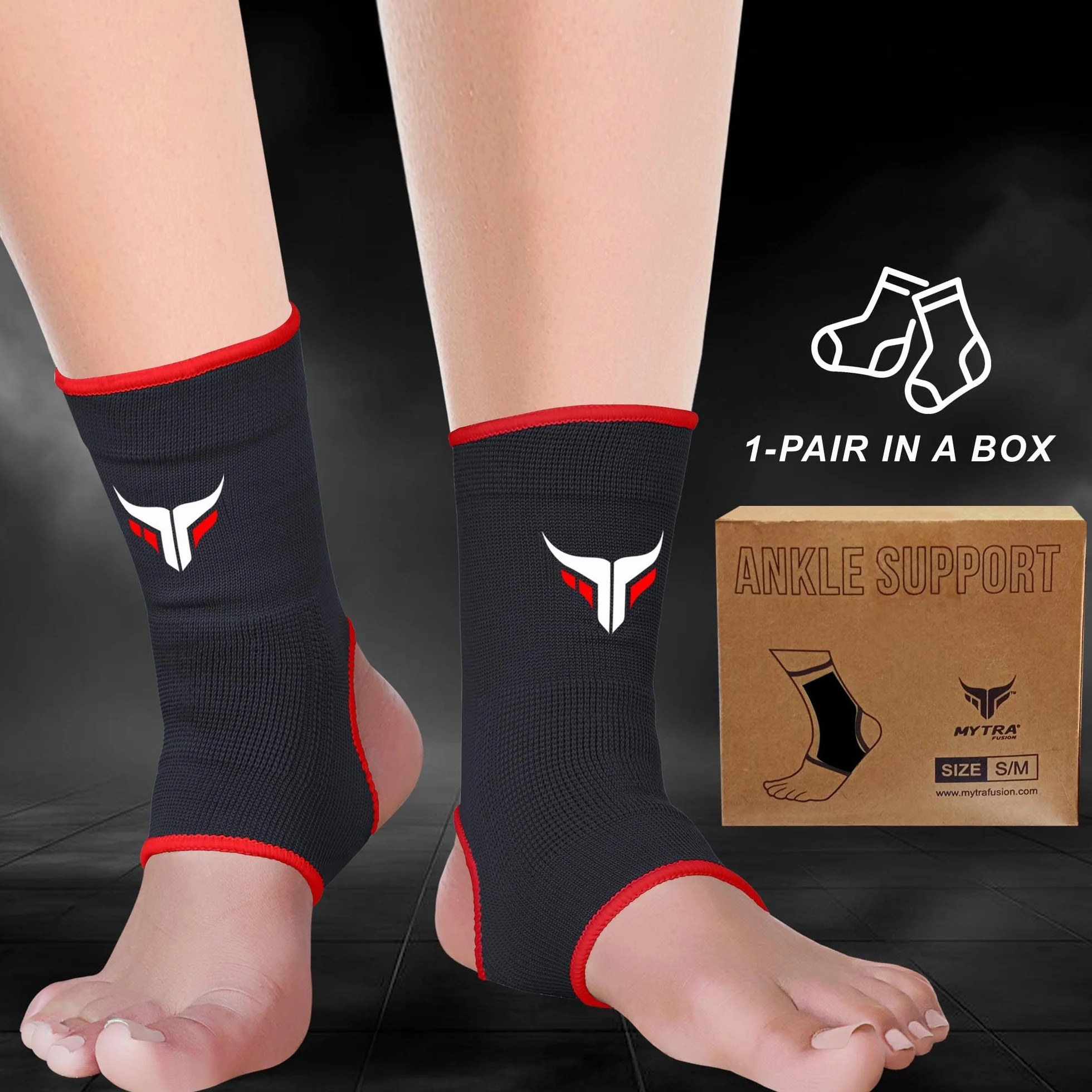 Mytra Fusion Orteza stawu skokowego stabilizator sportowy do MMA muay thai kickboxingu