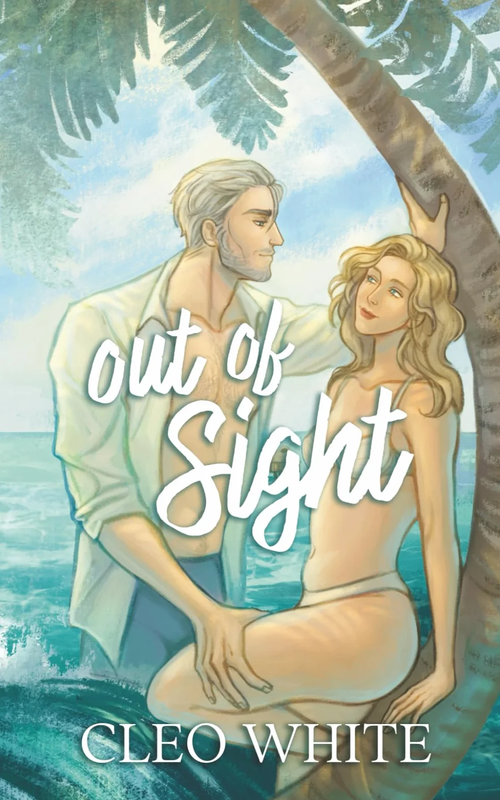 Out of Sight: A Forbidden, Age Gap, Forced Proximity Romance