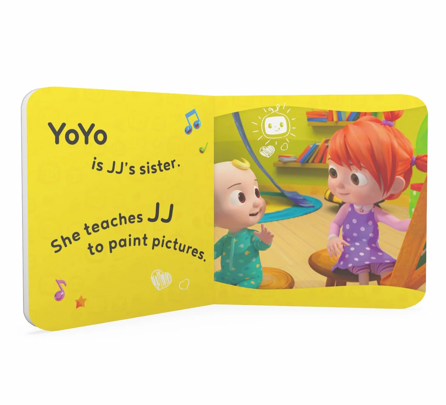 CoComelon Pocket Library: 6 little illustrated board books about JJ, his family and friends – perfect for pre-schoolers!