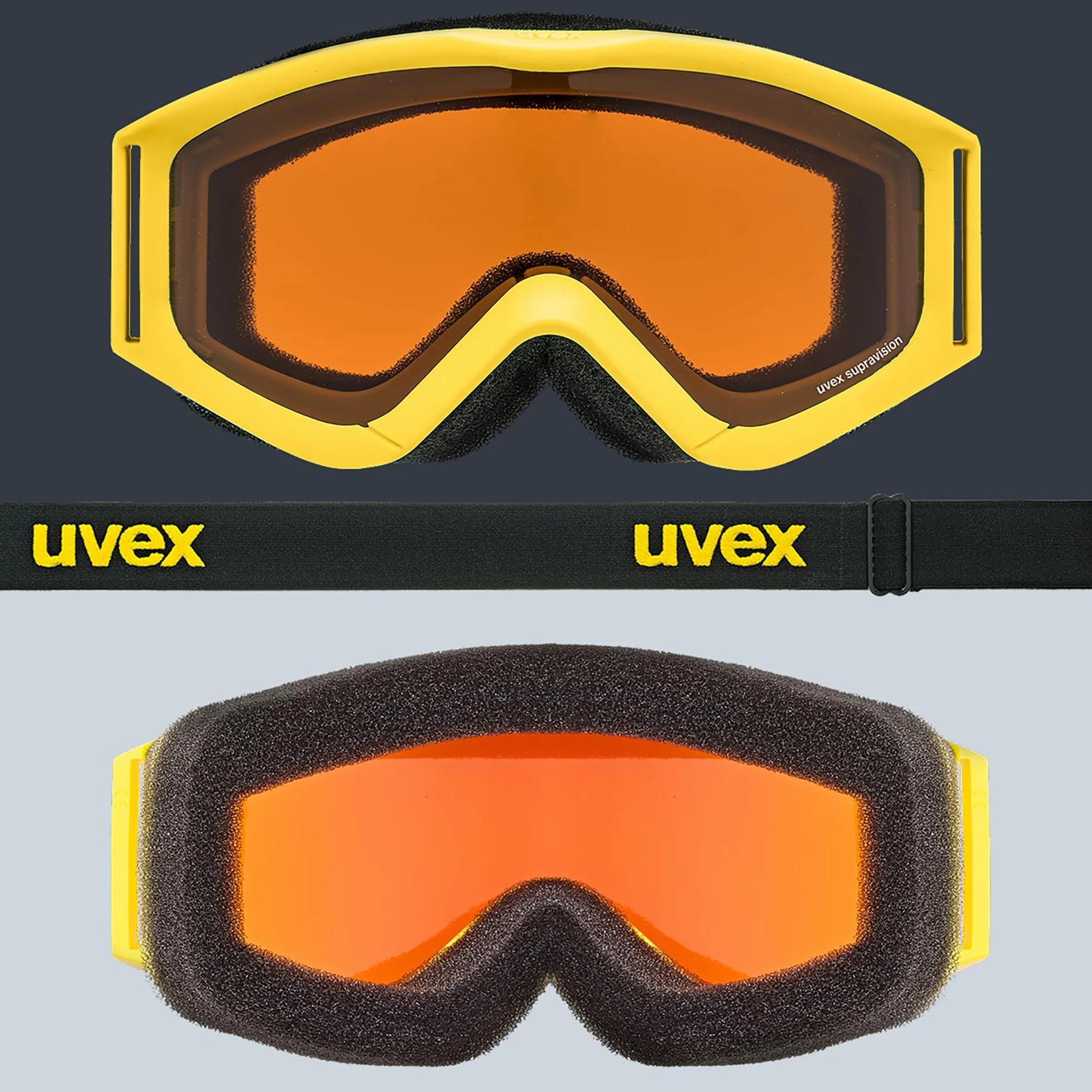 uvex speedy pro - gogle narciarskie dla dzieci - wzmacniające konstrast - powiększone pole widzenia bez zaparowania