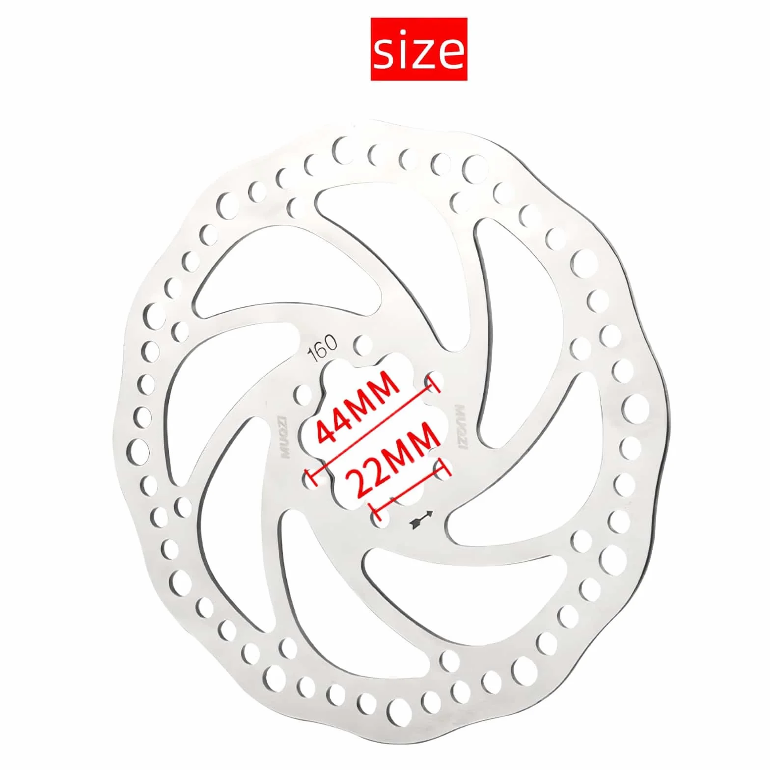 Zestawy tarcz hamulcowych ze stali nierdzewnej 140/160/180 mm 12 śrub do rowerów szosowych górskich BMX