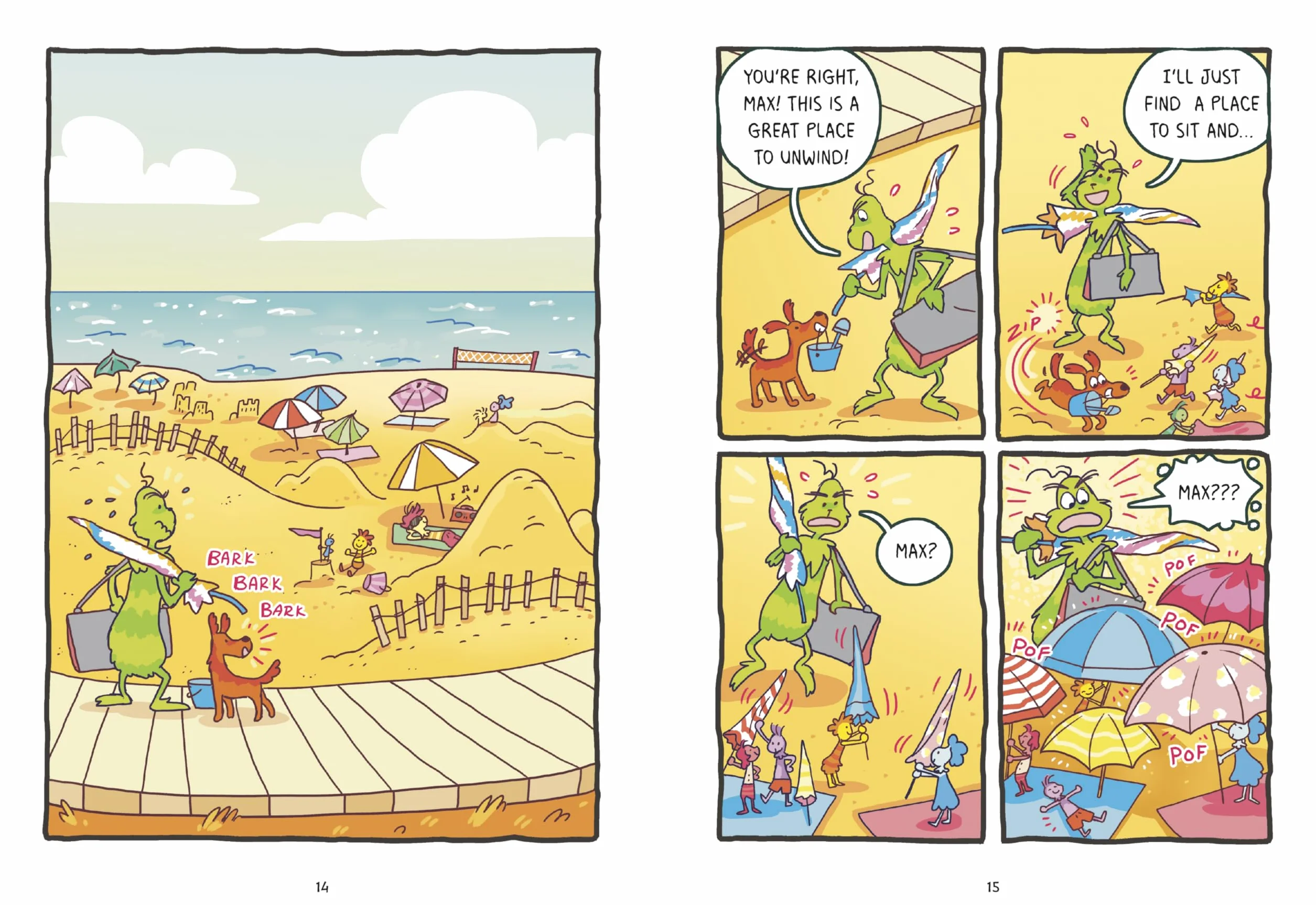 Dr. Seuss Graphic Novel: The Grinch Takes a Vacation: A Grinch Story