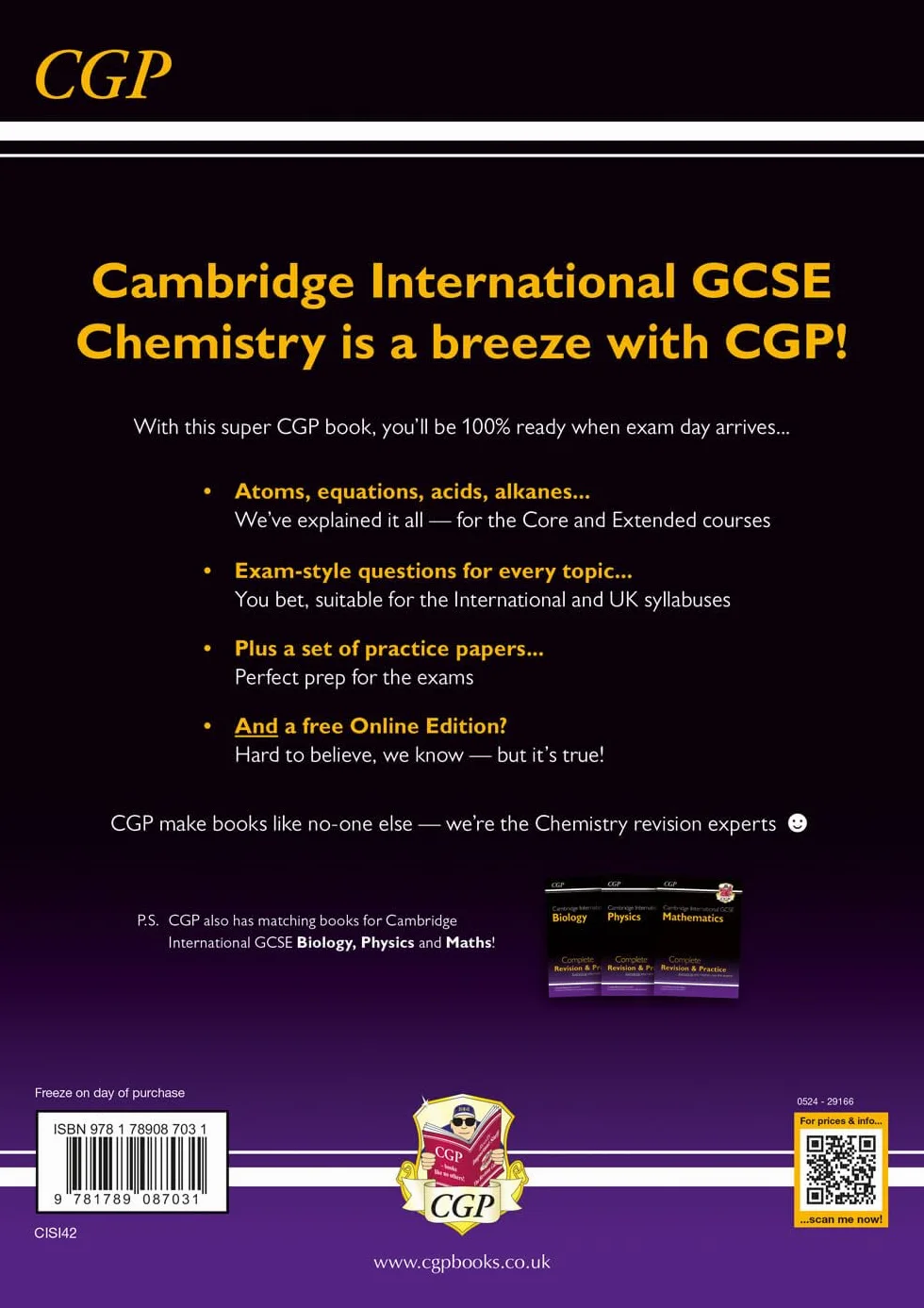 Cambridge International GCSE Chemistry Complete Revision & Practice