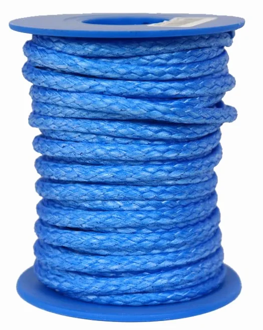 Linka pleciona Dyneema 4 mm 10 m niebieska
