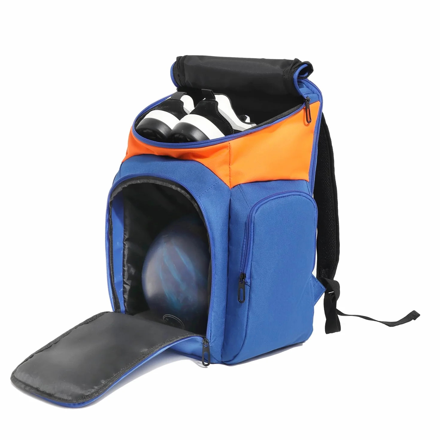 Torba na kule do kręgli plecak z uchwytem na piłkę i buty do 45 cm