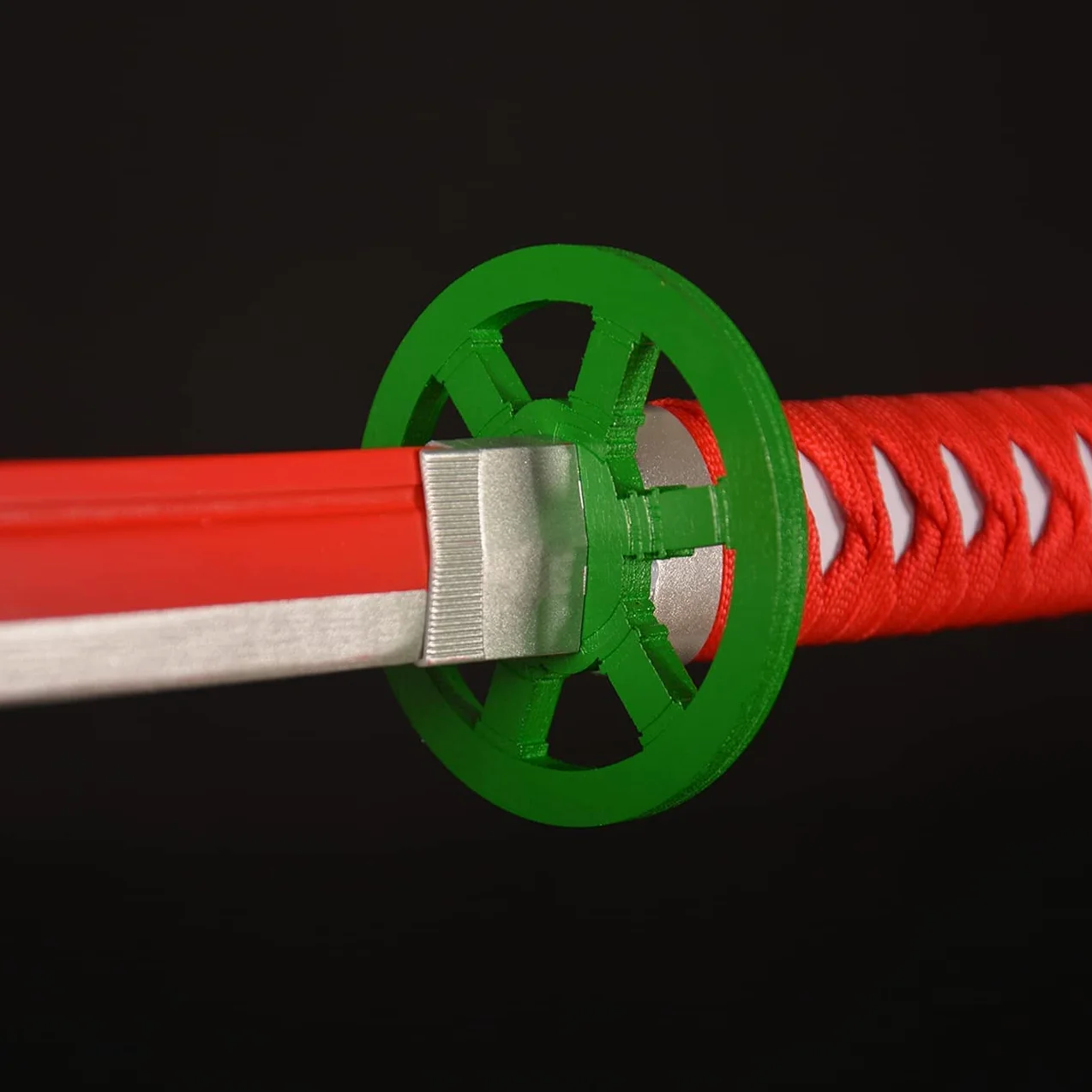 Demon Blade Drewniany Miecz Samuraj Anime Cosplay Ninja Rekwizyt 41 cali Kamado Nezuko