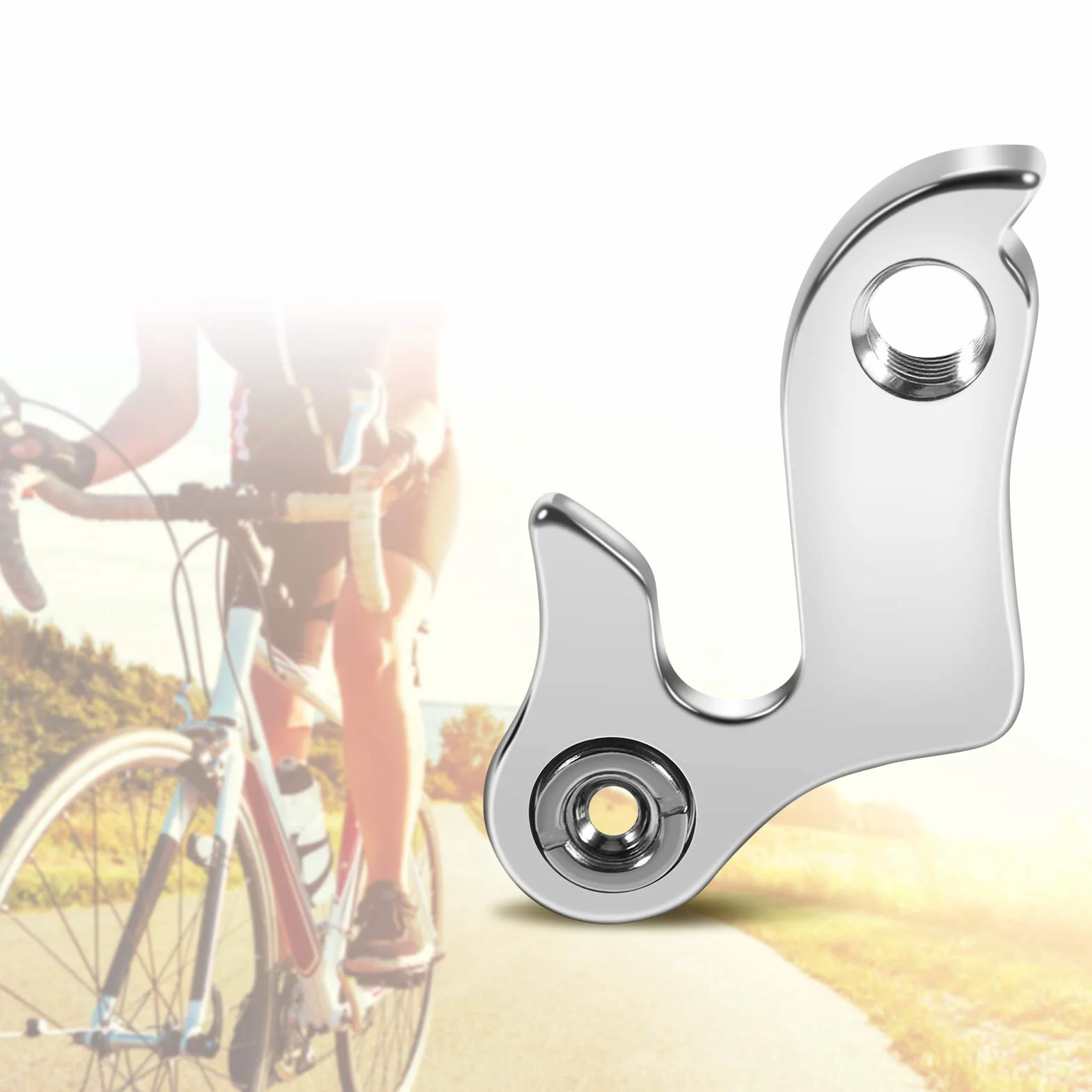 Yosoo Przerzutka zaczepowa, stop aluminium stop aluminium przerzutka zaczep zaczep adapter