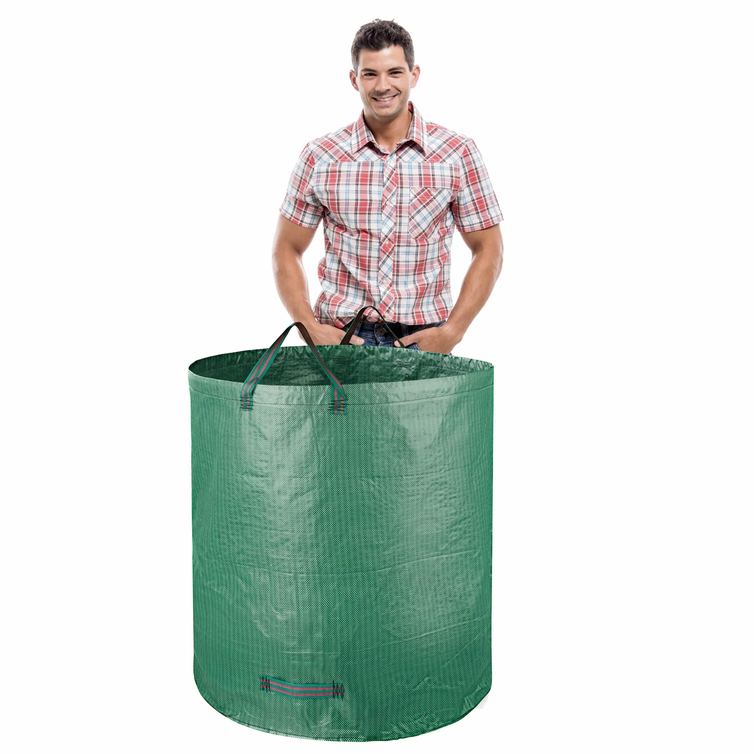 GardenMate – 2x 500L worek ogrodowy Professional z solidnej tkaniny polipropylenowej (PP)