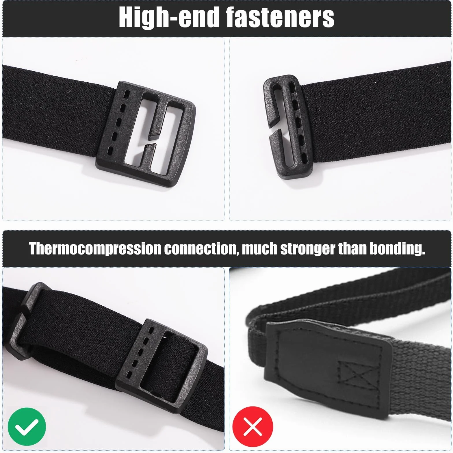 Pelican Streamlight opaska na czoło, czarna, regulowana, 2 sztuki, zamiennik do większości Black Diamond Petzl Princeton Tec Fenix? Pelican Streamlight