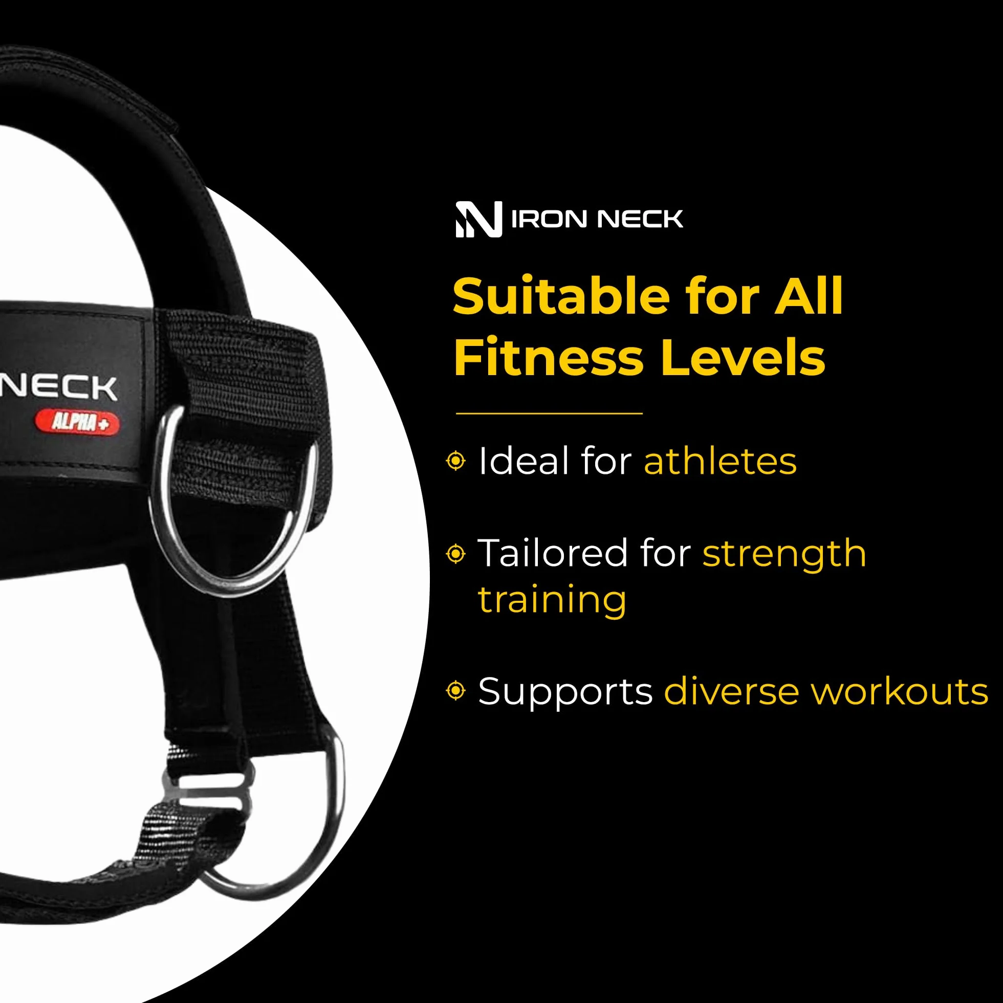 Iron Neck Alpha Harness Plus
